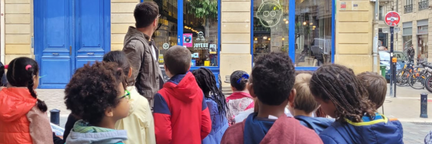 Rallye Street Art scolaire dans les rues de Bordeaux