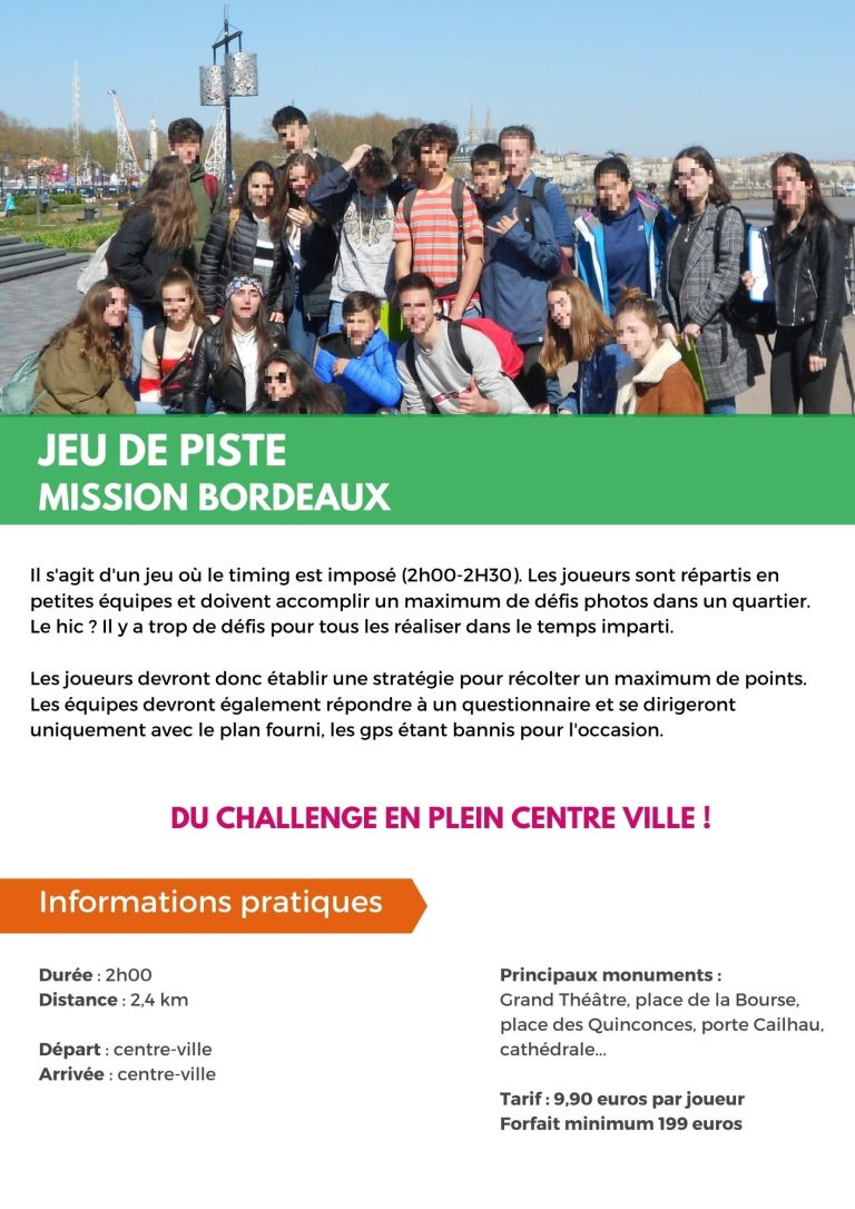 Activités pour étudiants Bordeaux 5
