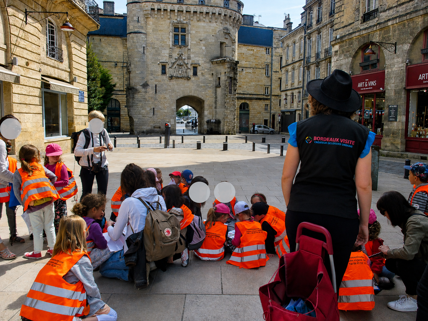 Les aventures de Boby au Moyen Âge pour une classe maternelle à Bordeaux