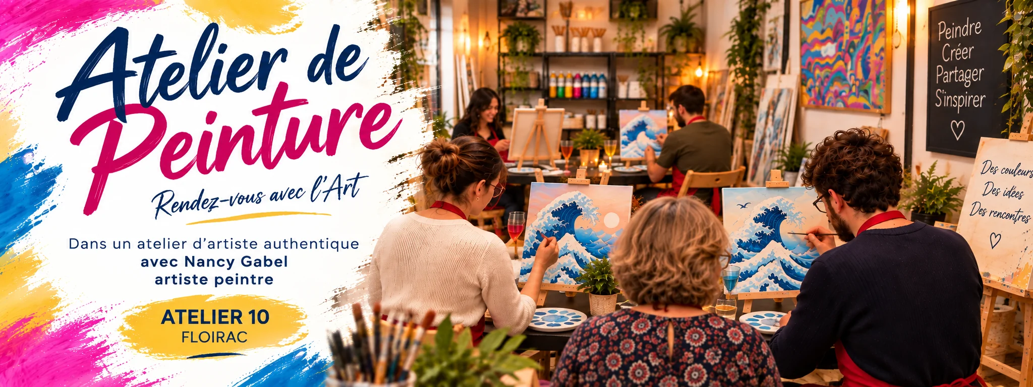Atelier de peinture Bordeaux rive Droite