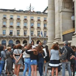 Séance publique de jeu de piste à Bordeaux