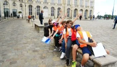 Rallye photo scolaire dans le centre historique de Bordeaux