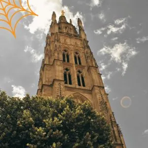 Enfants participant à la Quête d’Halloween à Bordeaux
