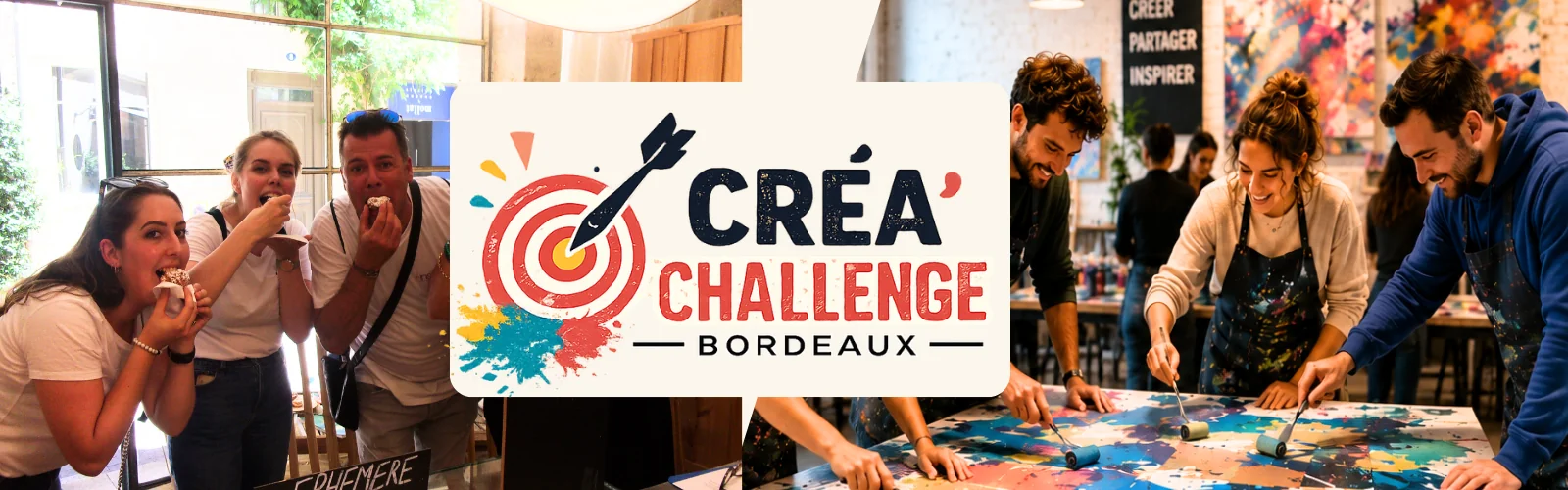 Créa Challenge gourmand et créatif à Bordeaux